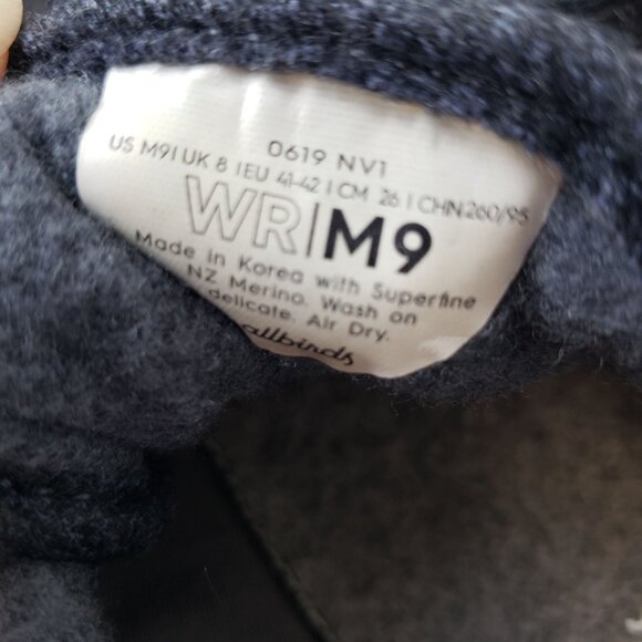 Allbirds Wool Runner Mizzles Size 9 - Picture 4 of 8